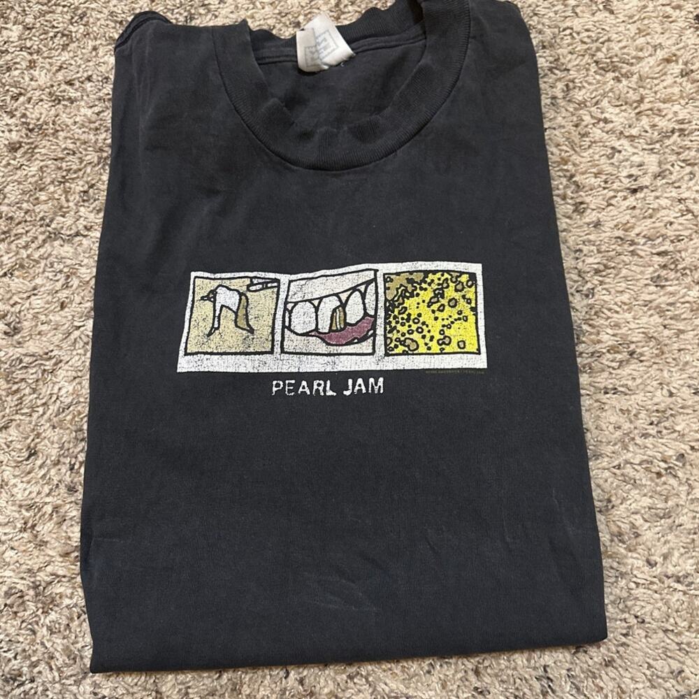 Vintage 1996 Pearl Jam No Code Tour Graphic Tee Shirt M/L? **flawed**